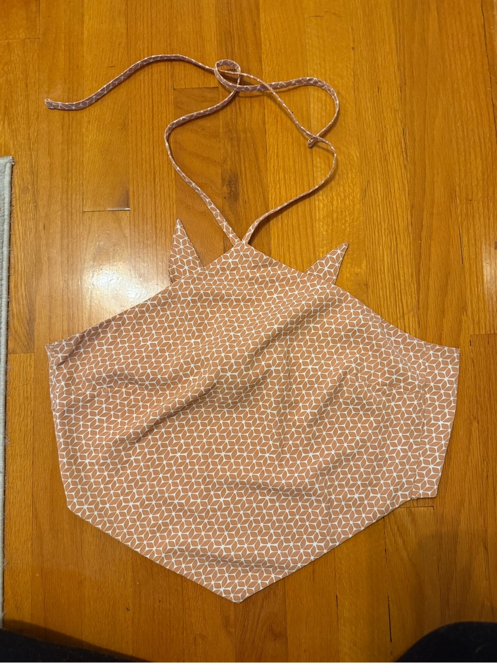 Abercrombie & Fitch Dusty Rose Geo Halter Cami
